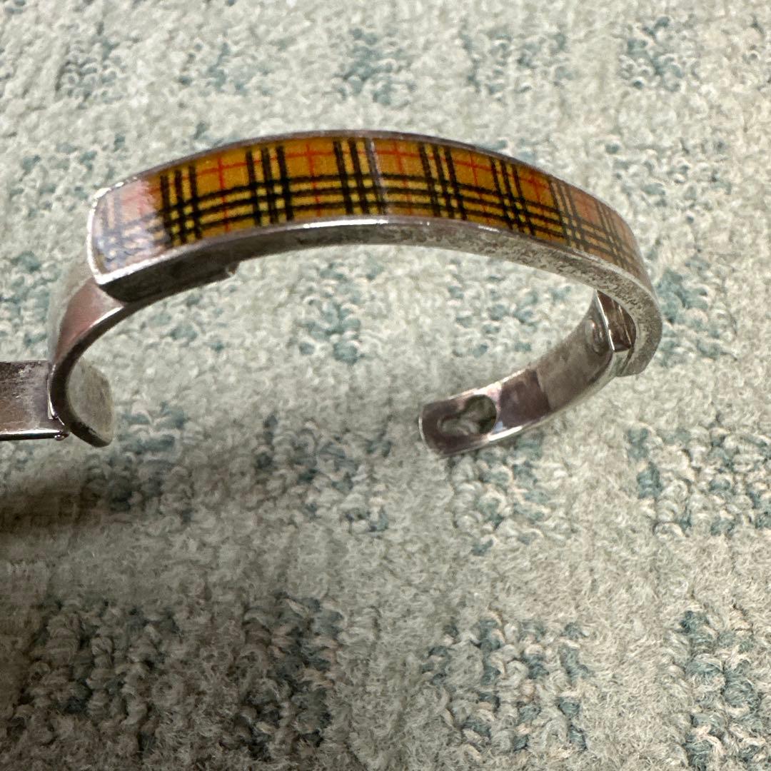 バーバリー シルバーバングル ブレスレット