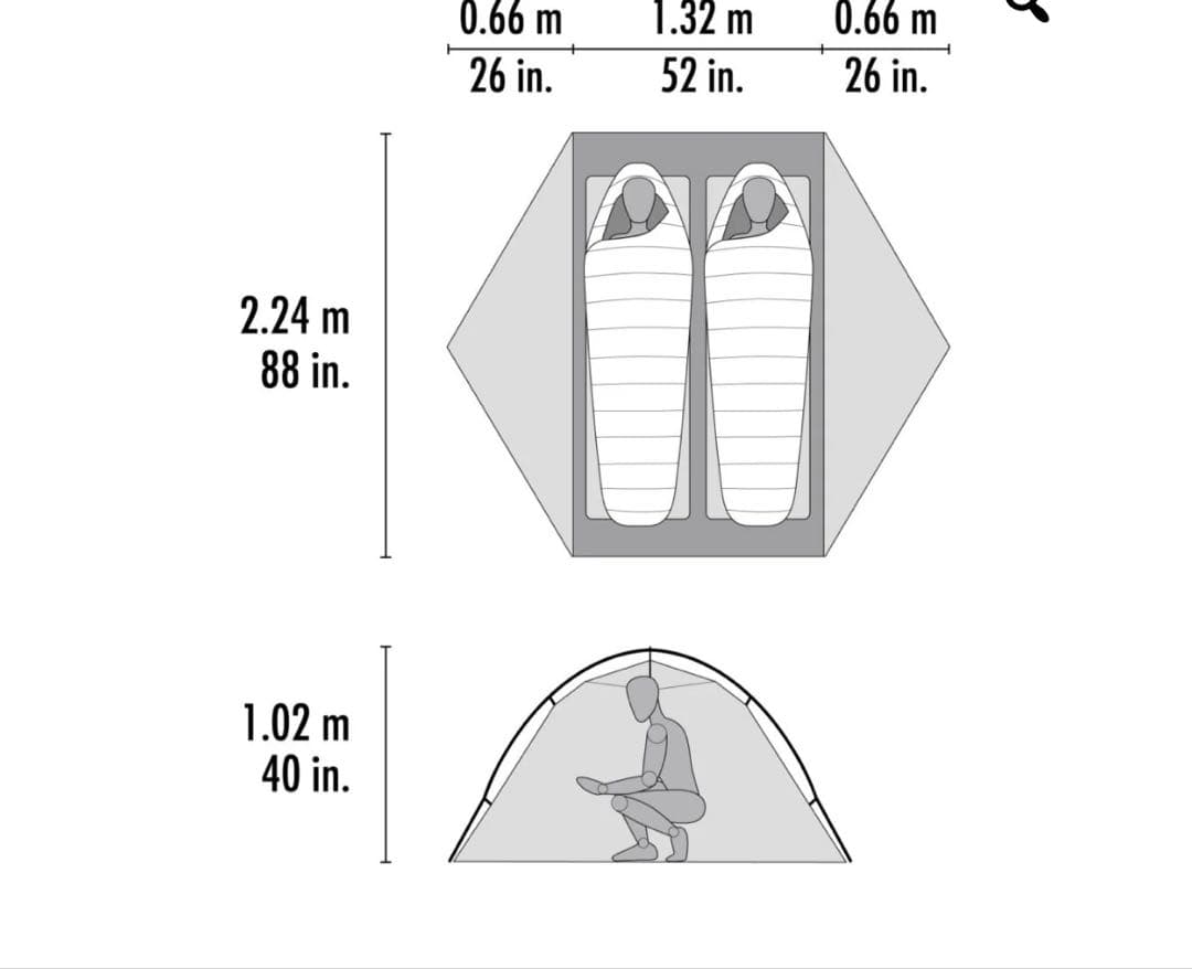 MSR Hubba Hubba LT 2 テント 2人用