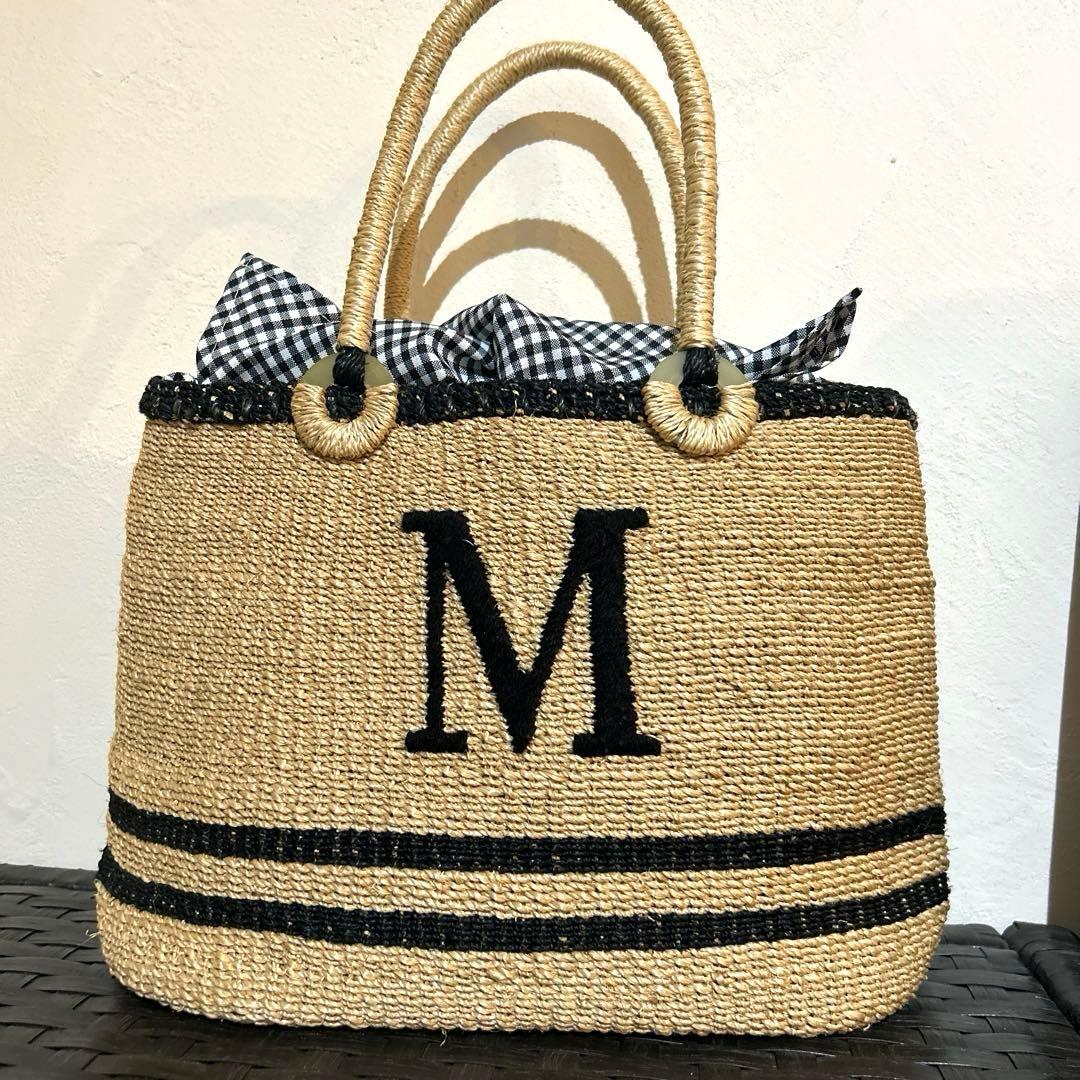 極美品✨ビームスボーイ ミッキーマウス かご トートバッグ ギンガムチェック