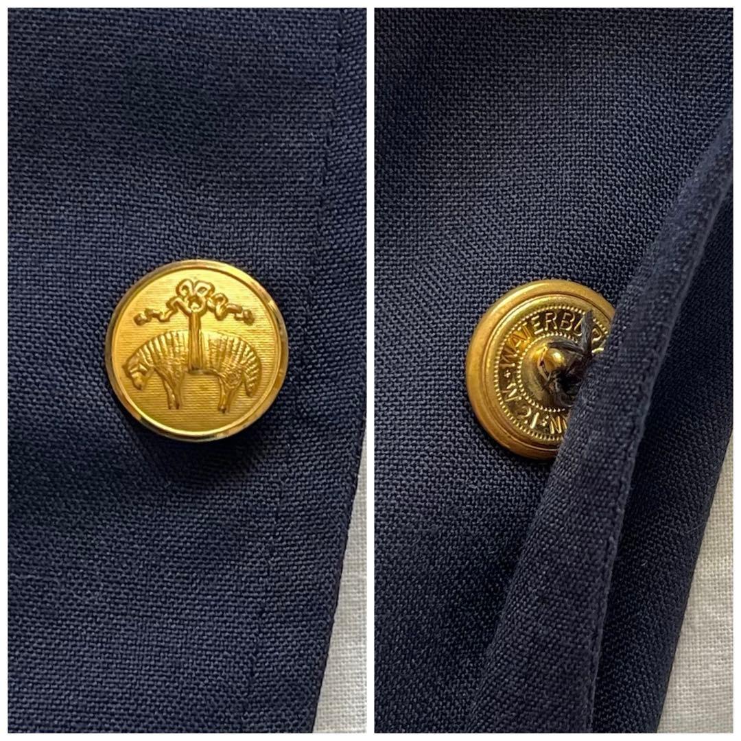 最高峰 USA製 ブルックスブラザーズ MAKERS ネイビー ブレザー 40R