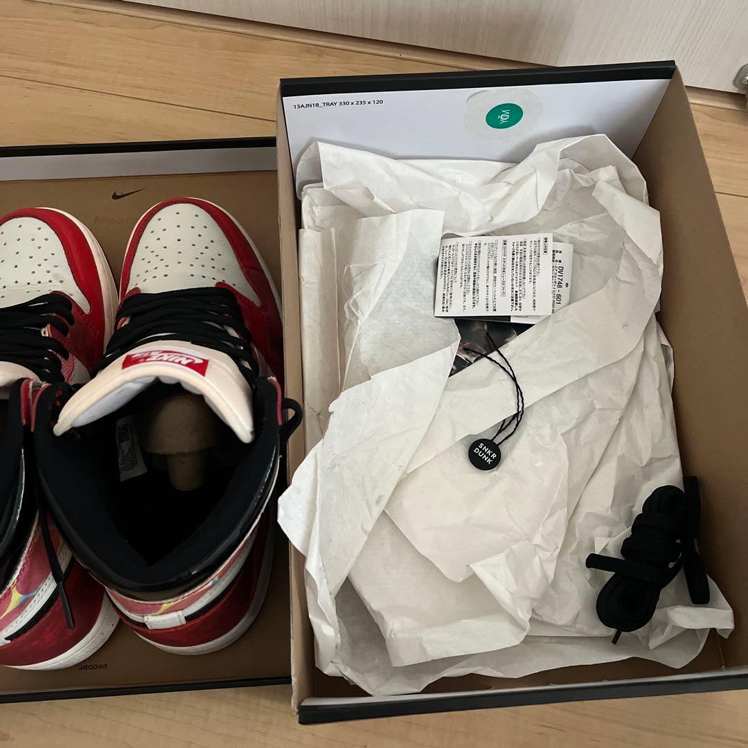 NIKE AIR JORDAN スパイダーマン 27cm スニーカー ナイキ