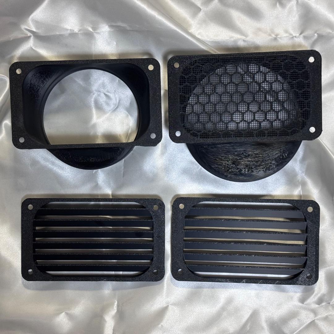 エコフローECOFLOW WAVE2,3専用ダクト取付用パーツ リアドア用②