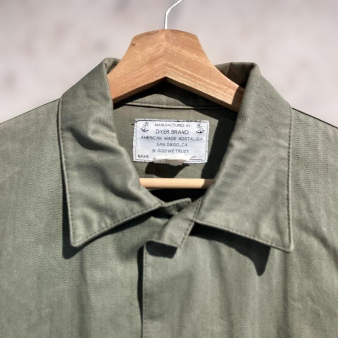 アメリカ製　DYER BRAND ヘリンボーン柄カバーオール