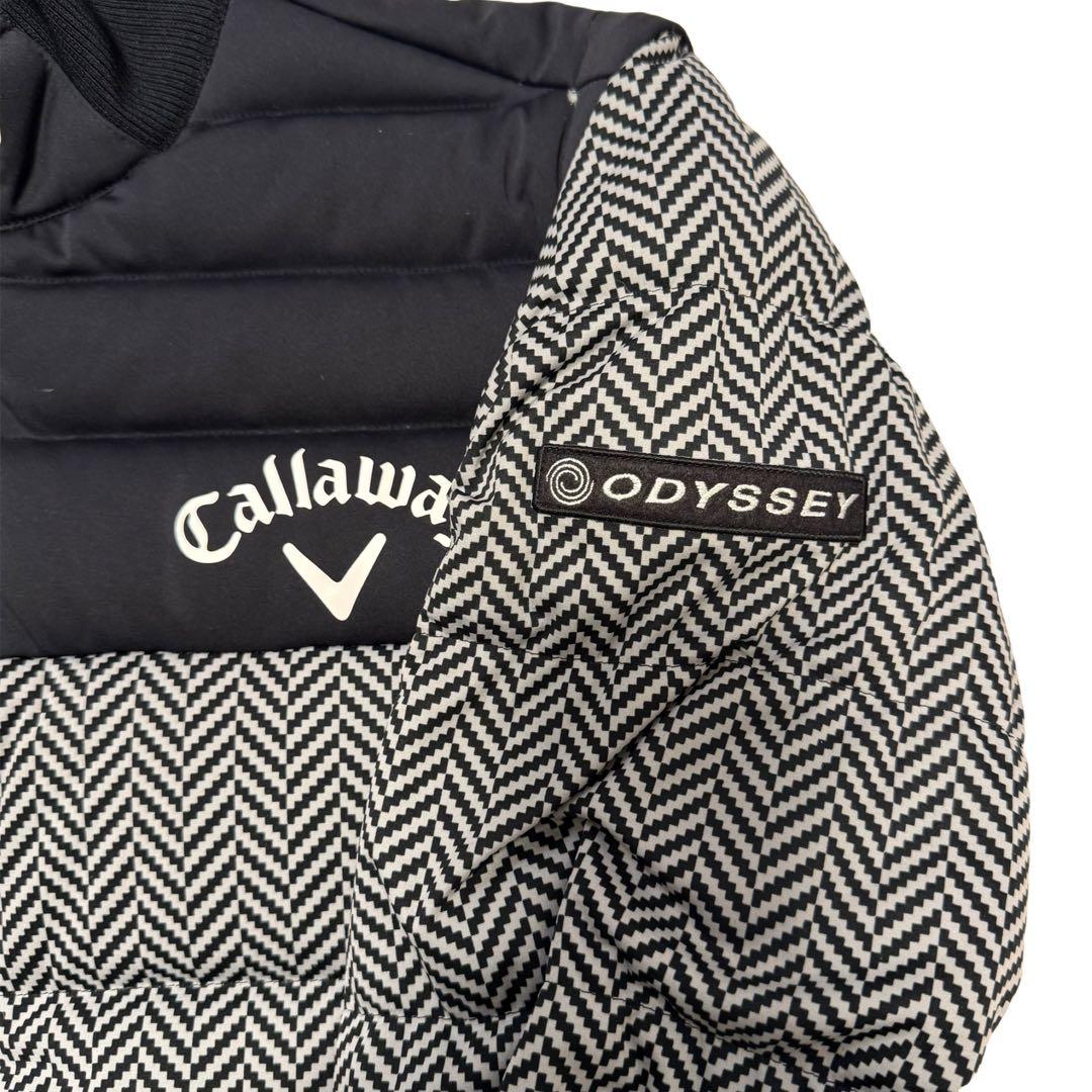 美品　Callaway 2WAYダウンジャケットゴルフウェアダウンジャケットXL