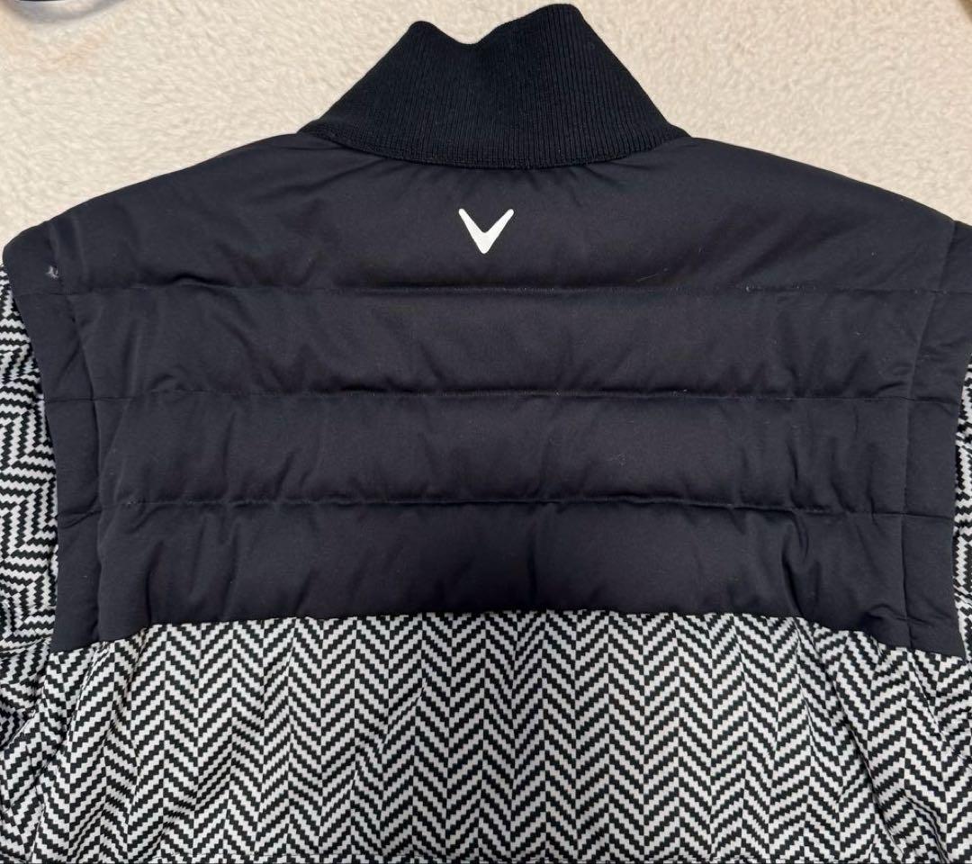 美品　Callaway 2WAYダウンジャケットゴルフウェアダウンジャケットXL
