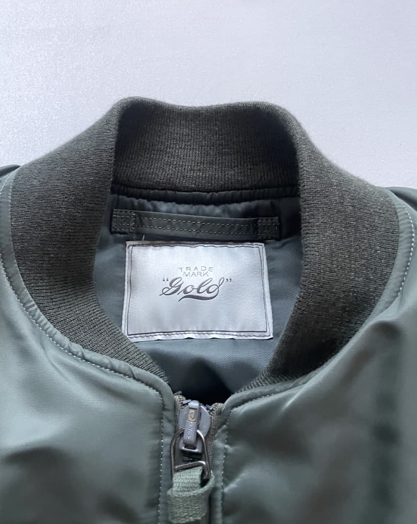 GOLD 東洋 CLIMASHIELD PADDED MA-1 Mサイズ