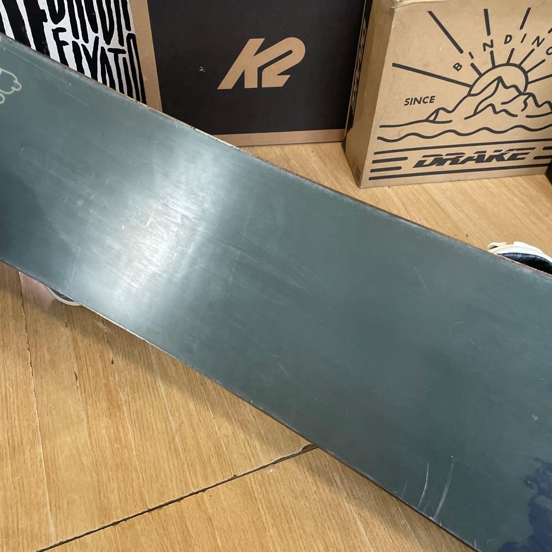 BURTON×FLUX　バートン　フラックス　バインディング付スノーボードセット