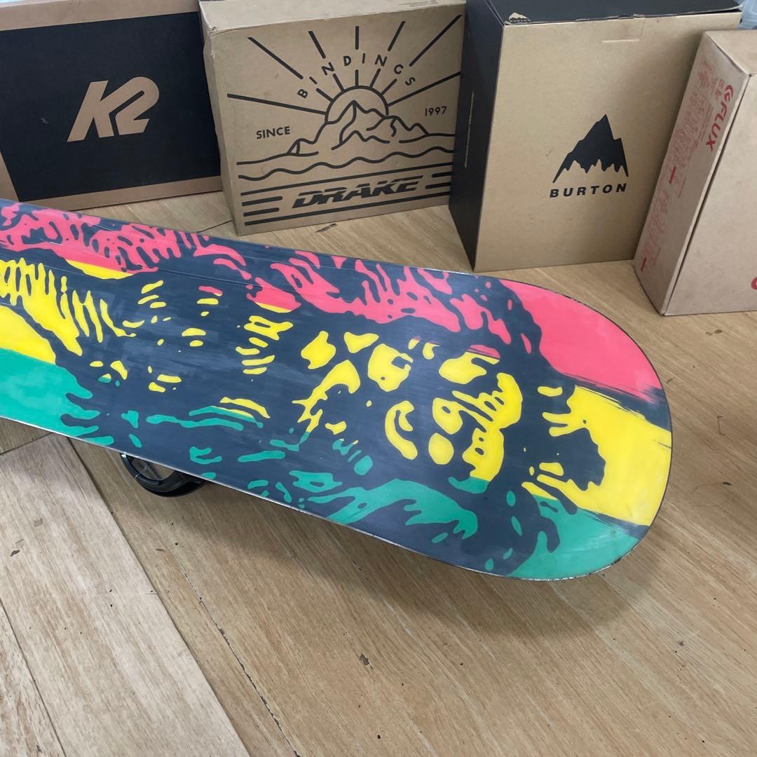 BURTON×SALOMON　バートン　スノーボード　サロモンバインディング付