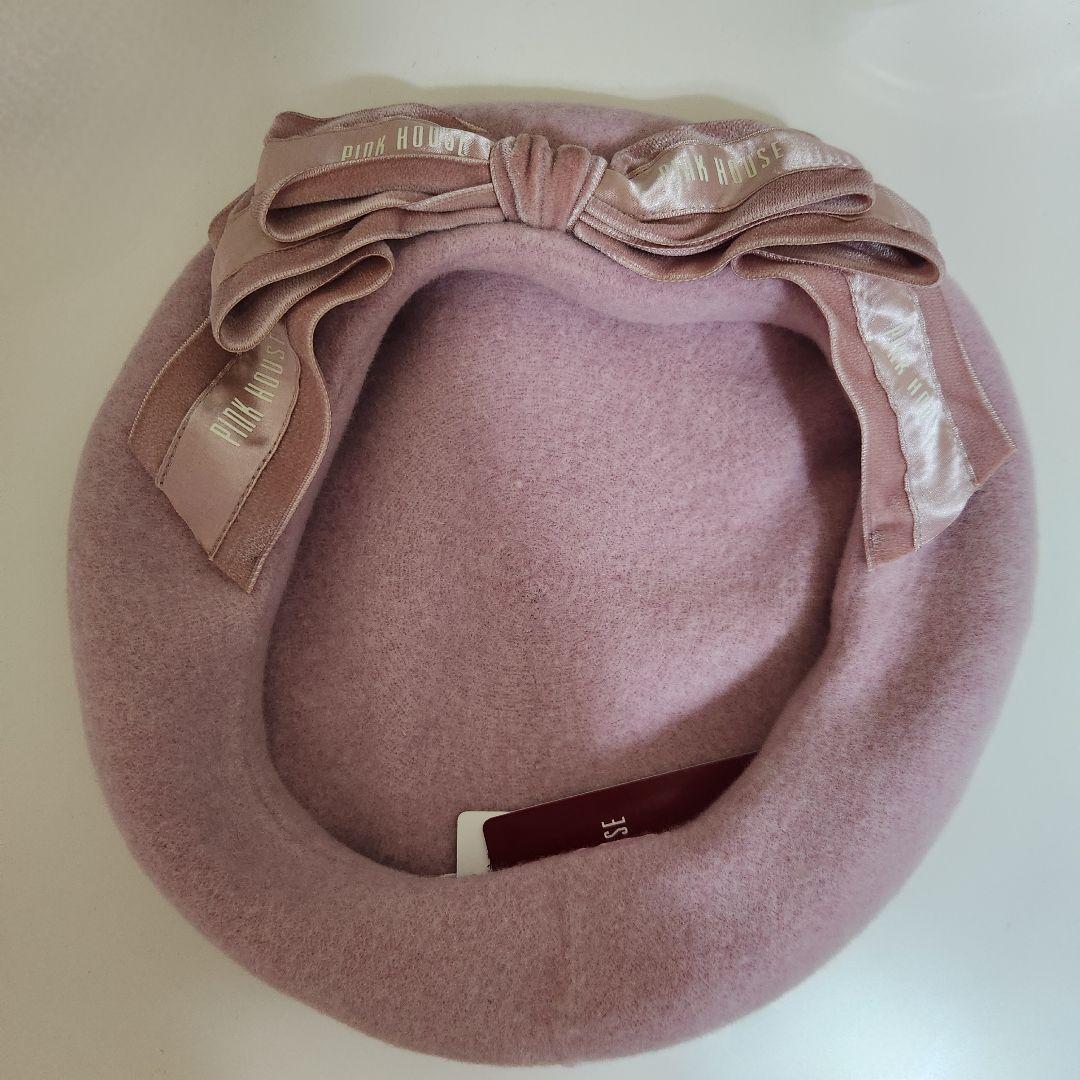 ピンクハウス 青木美沙子 ベレー帽 ピンク