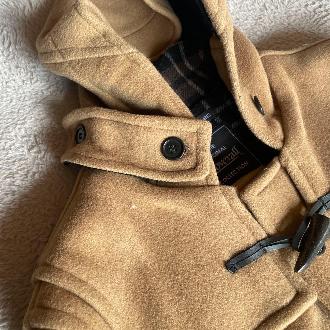 ★セール★Gloverall ダッフルコート L ウール 英国製 チェック裏地