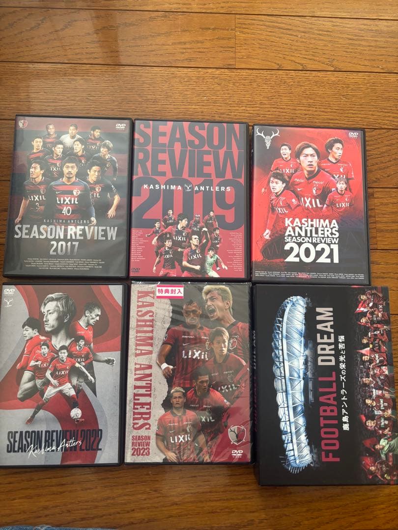 【美品】鹿島アントラーズseason Review他DVD