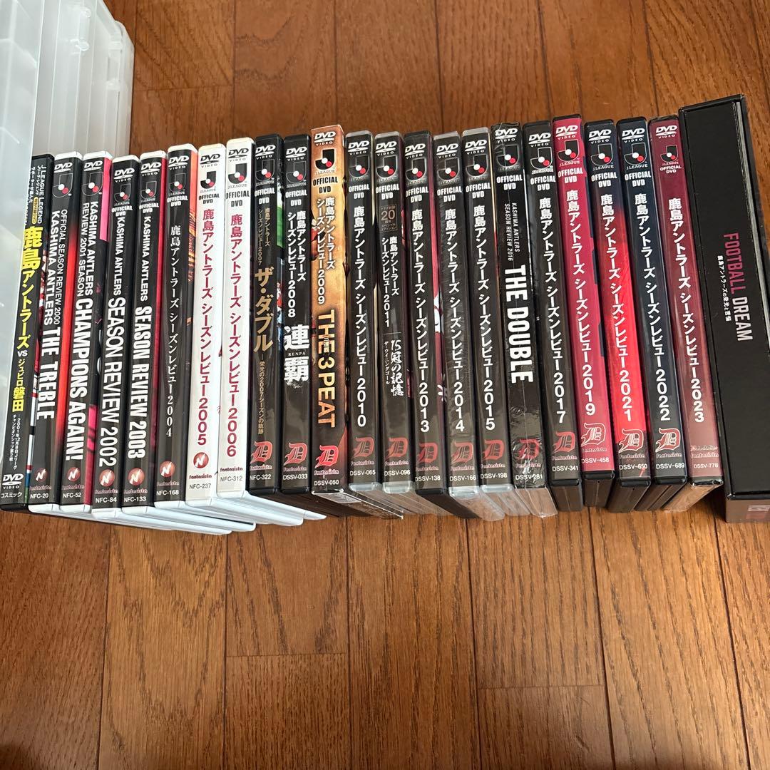 【美品】鹿島アントラーズseason Review他DVD
