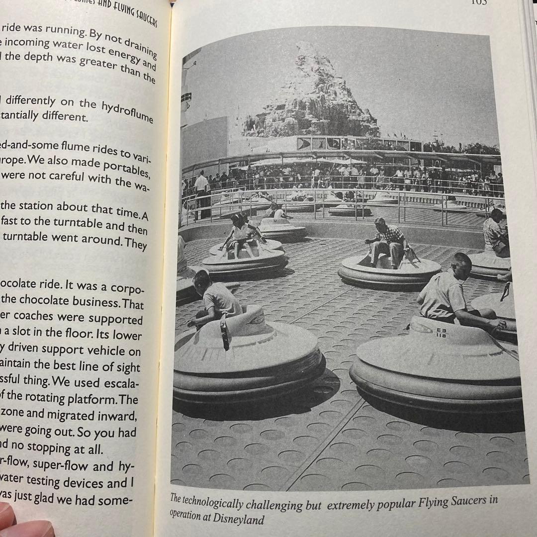 洋書 Roller Coasters Flumes and Flying Saucer