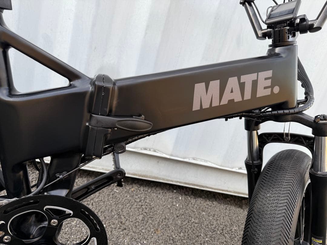 新型ロゴ MATE BIKE MATE X 250 Subdued Black