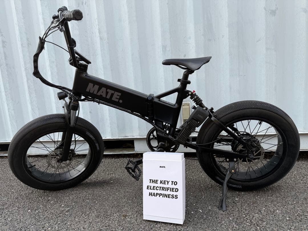 新型ロゴ MATE BIKE MATE X 250 Subdued Black