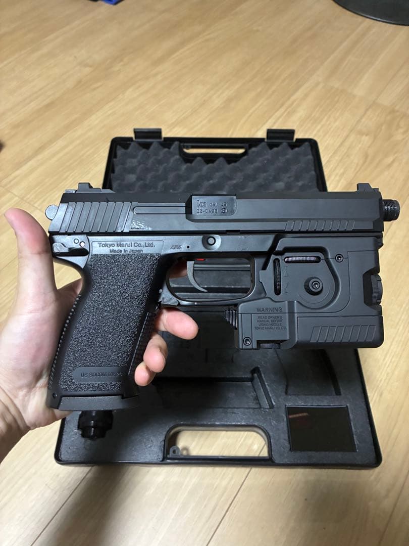 +*α様 SOCOM M92 ガスガン サイレンサー付き　東京マルイ