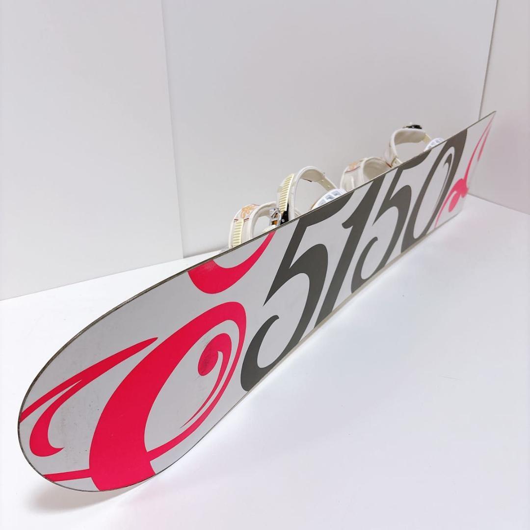 【初心者おすすめ 】 5150 K2 スノーボード セット 144cm