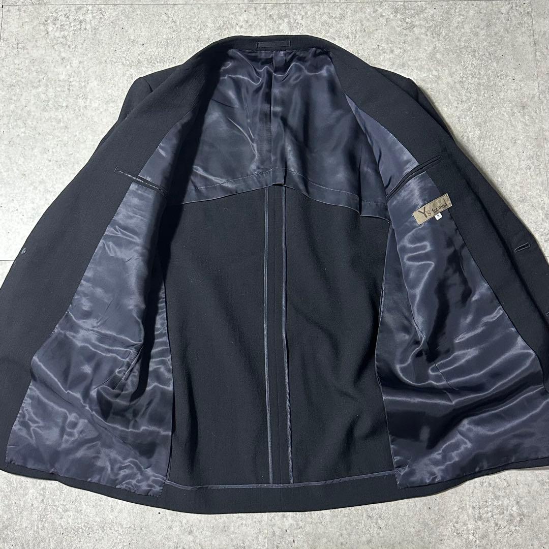 Y's for men ウール セットアップ 黒 90s Sサイズarchive
