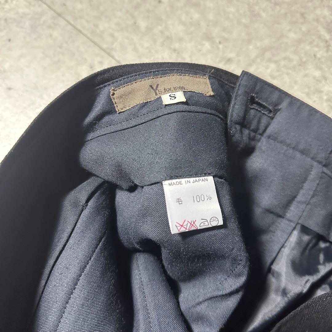 Y's for men ウール セットアップ 黒 90s Sサイズarchive
