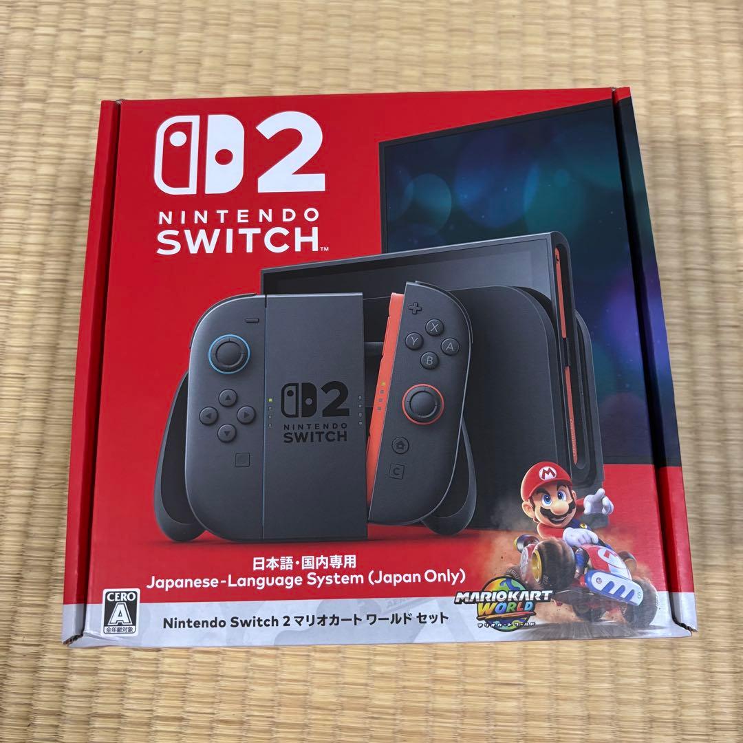 Nintendo Switch 2 本体 マリオカートワールド セット