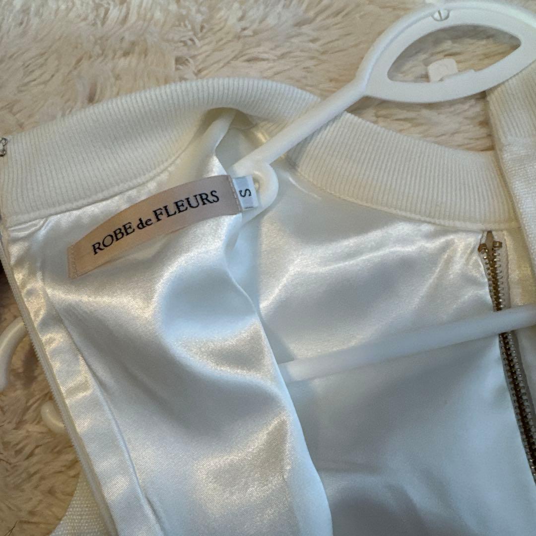 キャバドレス ホワイトドレス サイズS