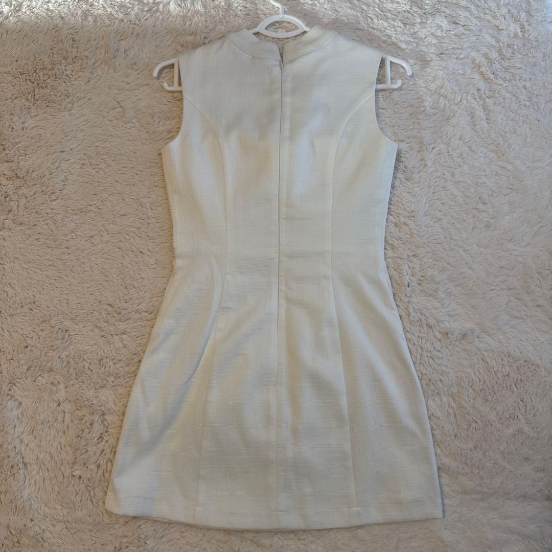 キャバドレス ホワイトドレス サイズS