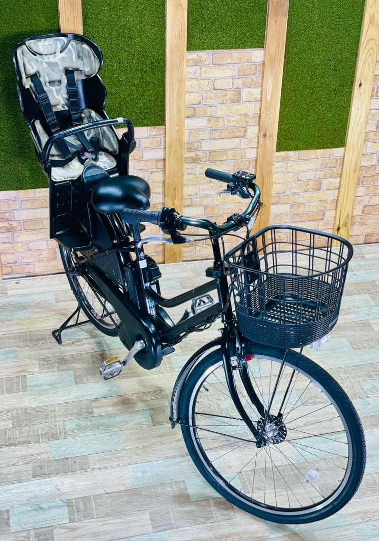 26インチ ブリヂストン 子供乗せ電動アシスト自転車 H2982