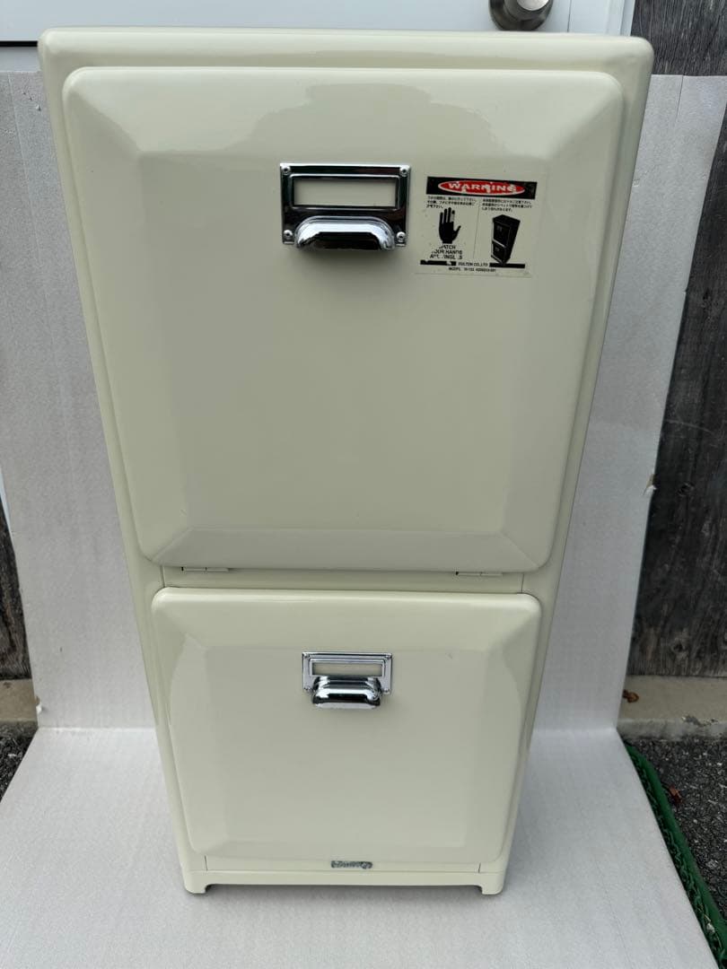 ダルトン トラッシュカン キャビネット ダブルデッカー ゴミ箱 アメリカン