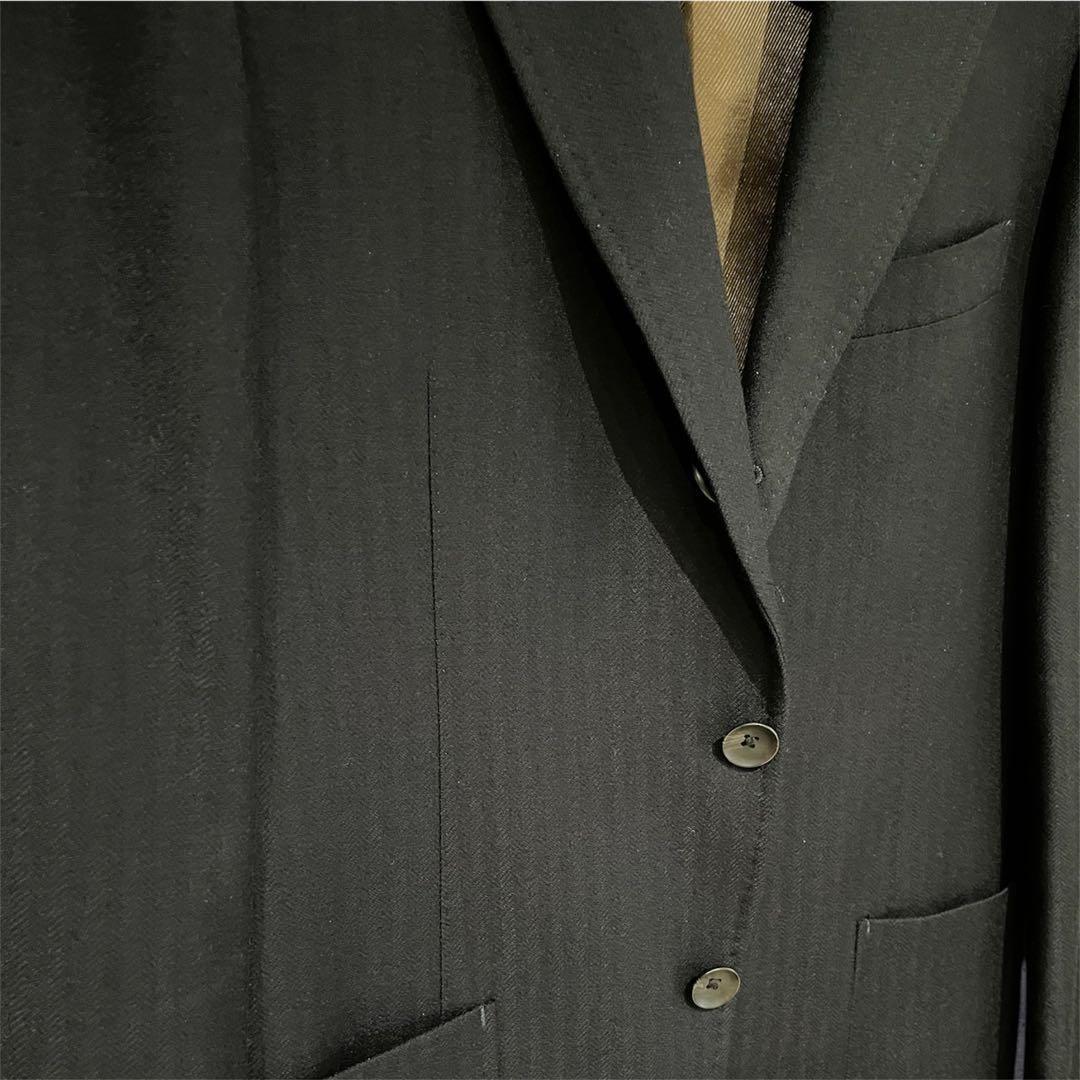 美品スーツセットアップ　ダークネイビー　スーツセレクト　マルゾット生地　A5