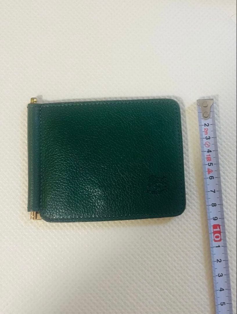 I*W様 IL BISONTE（イル ビゾンテ） ダークグリーン レザー マネー