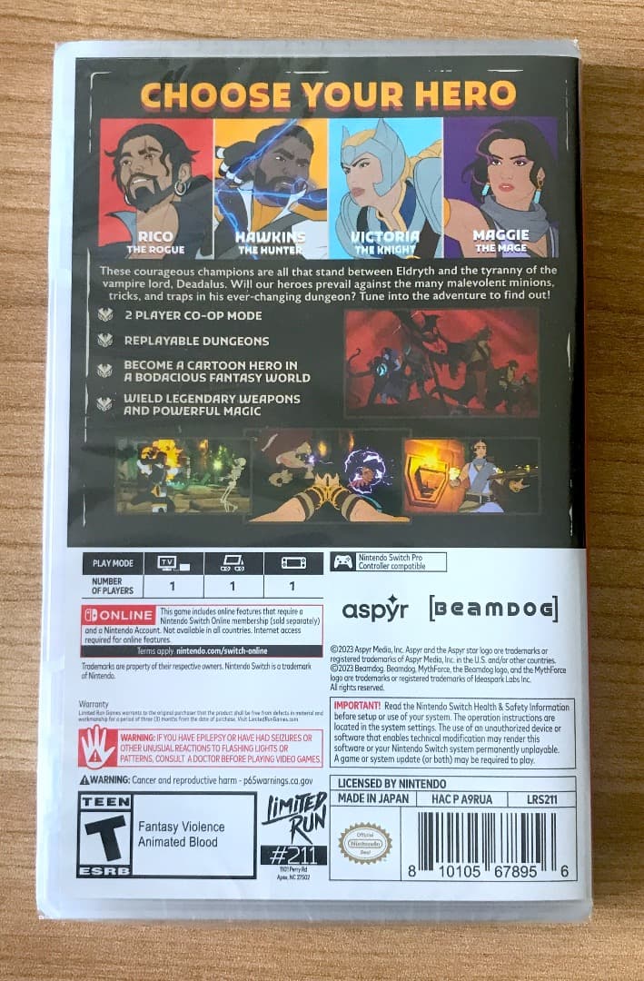 Mythforce 海外版 Nintendo Switch