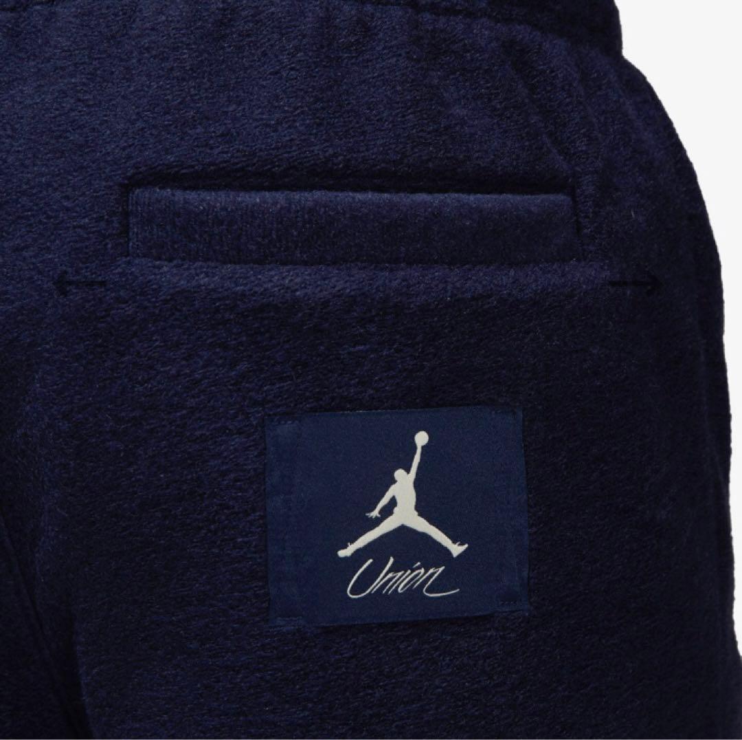 【新品】Jordan x UNION トラックパンツ ネイビー XL