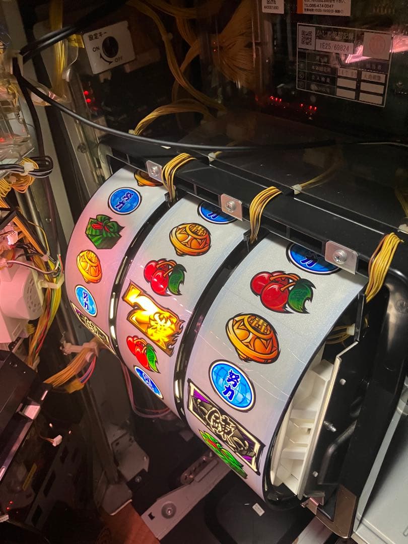 【送料込】パチスロ　サラリーマン番長　不要機とコンバーター接続配線付き