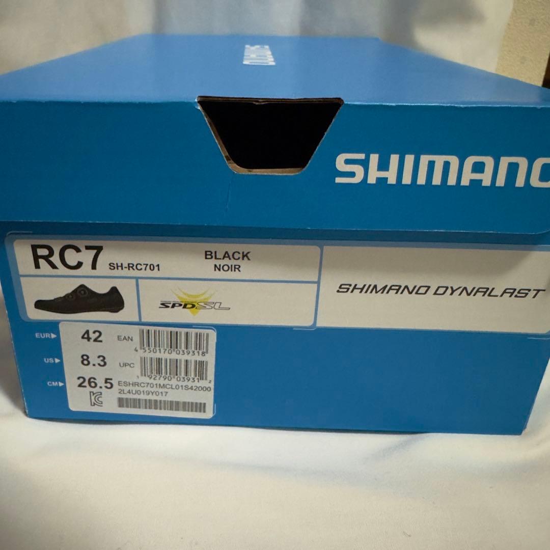 SHIMANO シマノ ビンディングシューズ RC7 SPD-SL クリート付