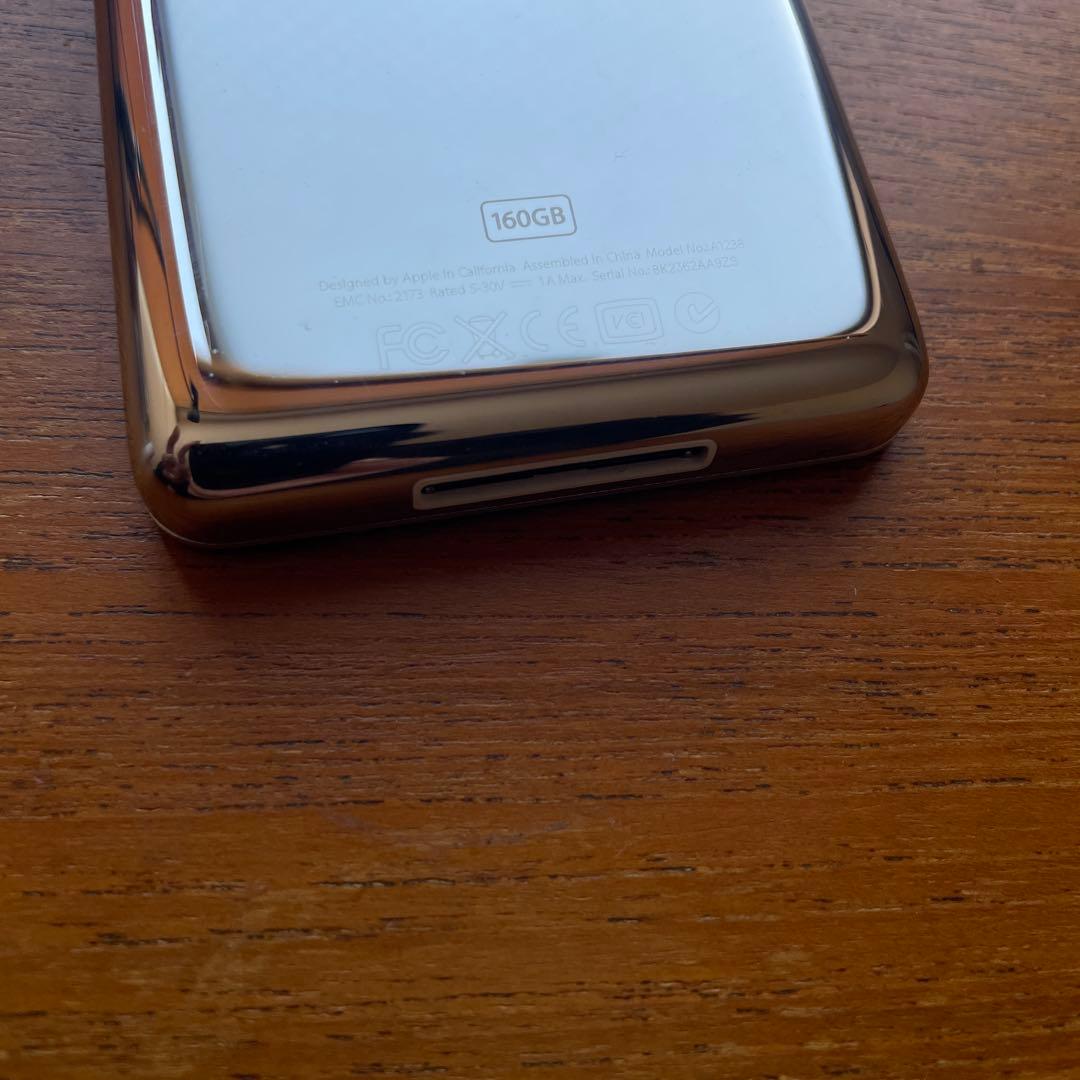 ポータブルプレーヤー iPod classic 160GB A1238 EMC 2173 (B)