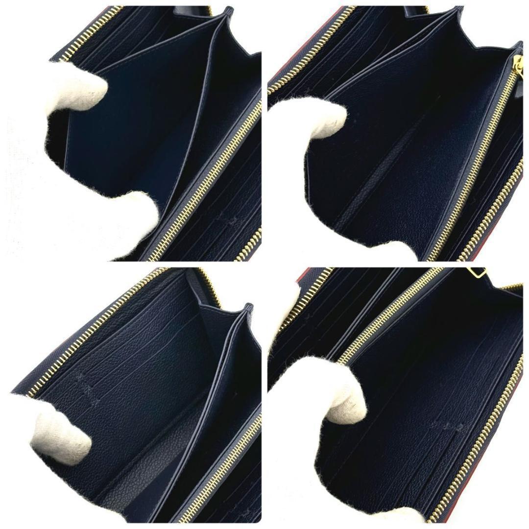 ルイヴィトン【未使用に近い】モノグラム アンプラント マリーヌルージュウォレット