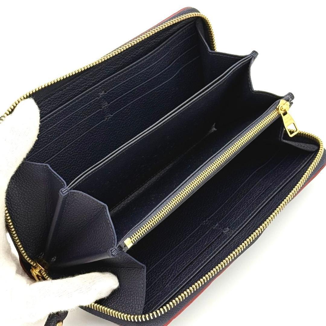 ルイヴィトン【未使用に近い】モノグラム アンプラント マリーヌルージュウォレット