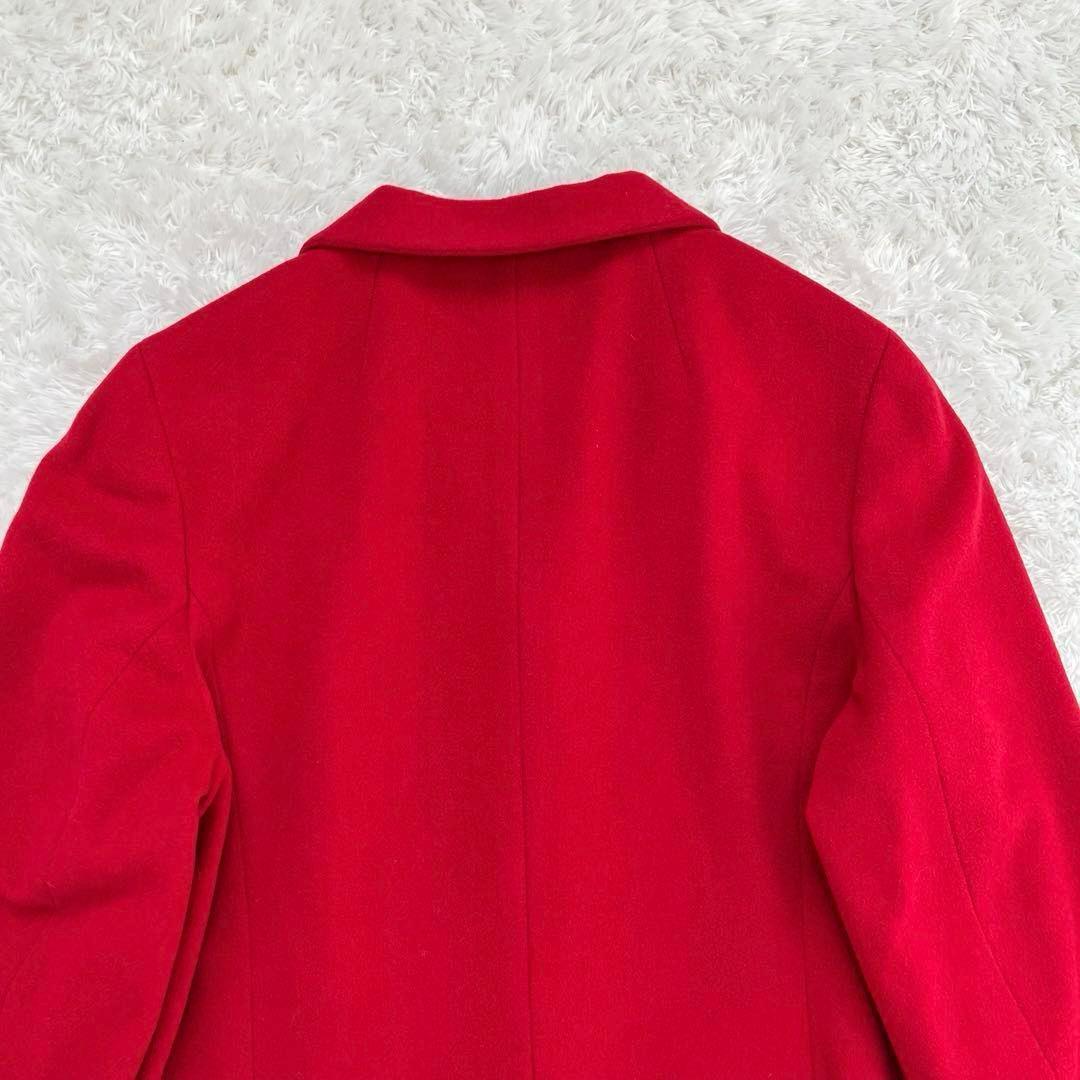 【美品】バーバリーロンドン　アンゴラウールコート ショート丈 15BR 2XL