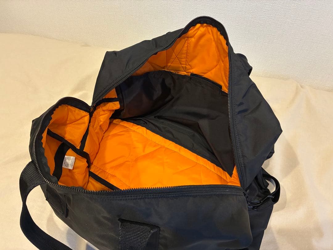 美品 PORTER FORCE 2WAY DUFFLE BAG ボストン 黒