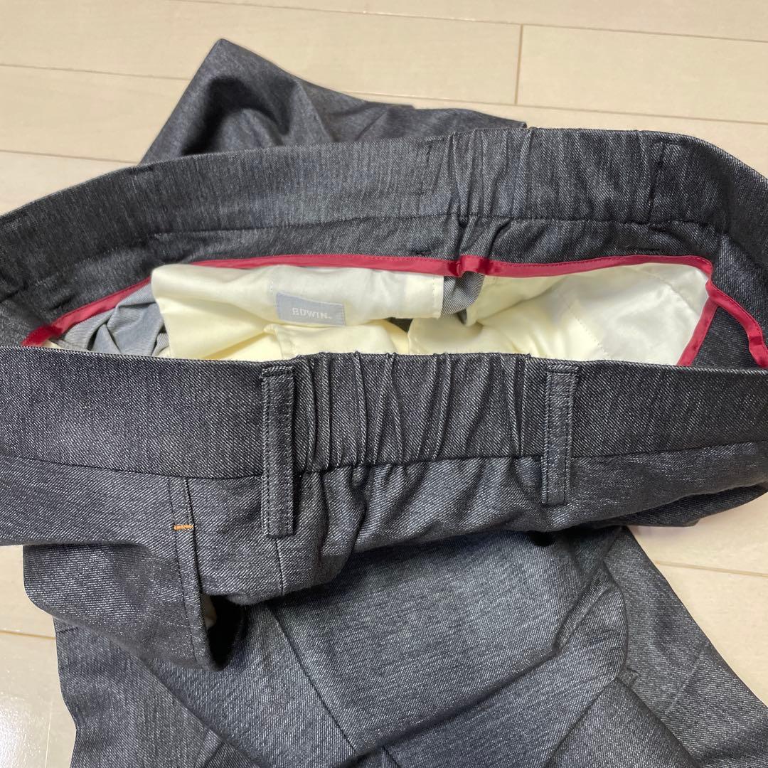EDWIN スリーピース　4L 体重100キロ前後 ウエスト伸縮ゴム　モテます!