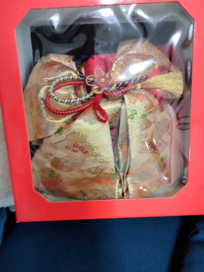 七五三 金色の着物小物フルセット　7歳用