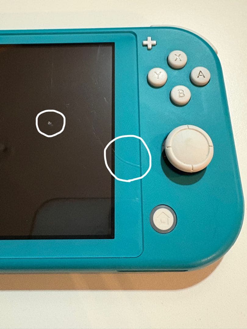 Nintendo Switch Lite ターコイズ　充電器付き