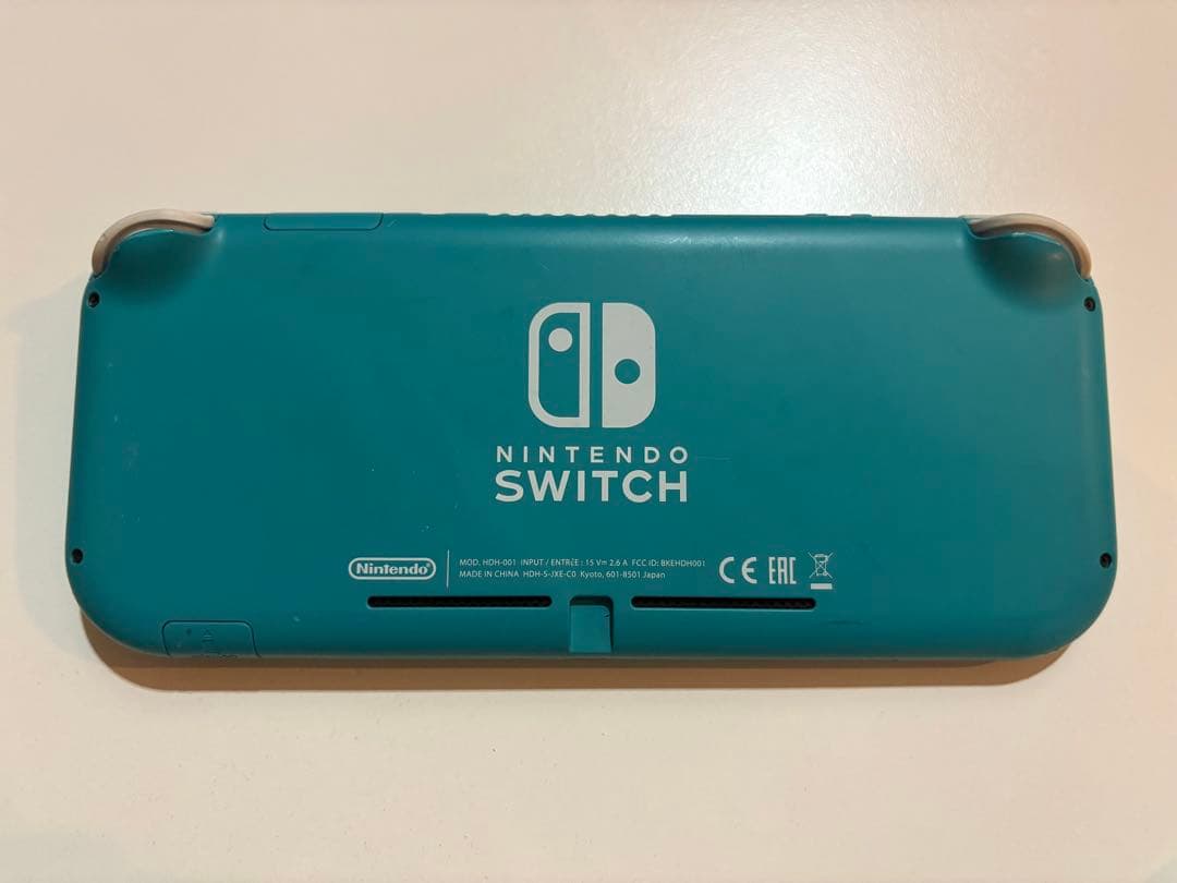 Nintendo Switch Lite ターコイズ　充電器付き