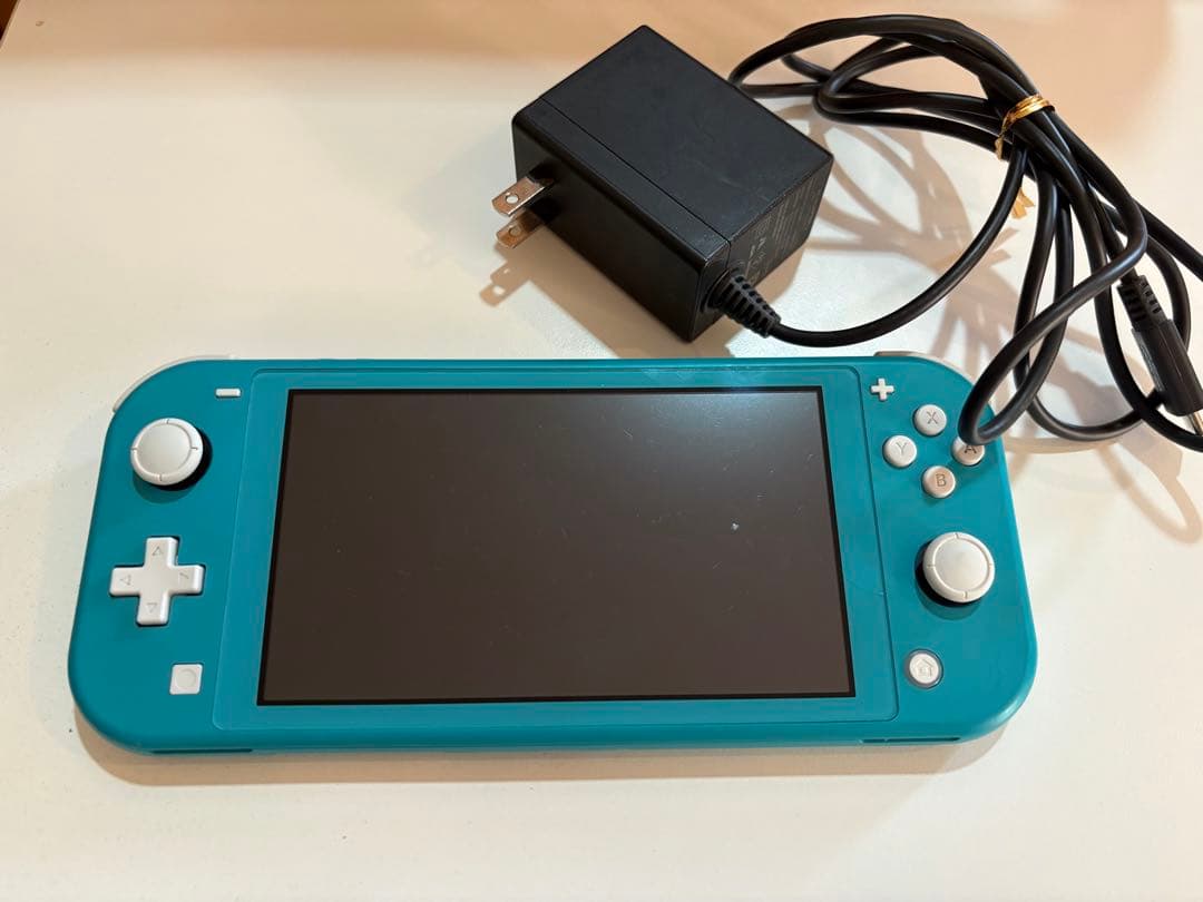 Nintendo Switch Lite ターコイズ　充電器付き