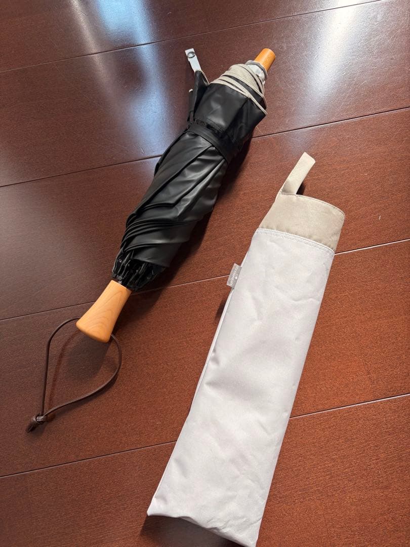 サンバリア　折りたたみ日傘 2段折　ホワイト