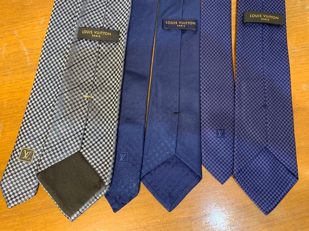 N0712-14★LOIS VUITTON ルイ ヴィトン ネクタイ 3本セット