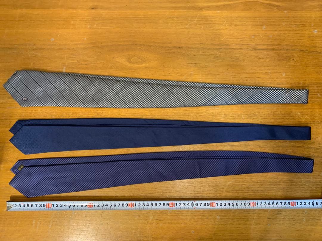 N0712-14★LOIS VUITTON ルイ ヴィトン ネクタイ 3本セット