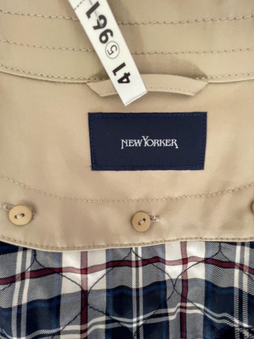 ☆美品☆ベンタイルforニューヨーカー　ライナー付きトレンチコート　ベージュ