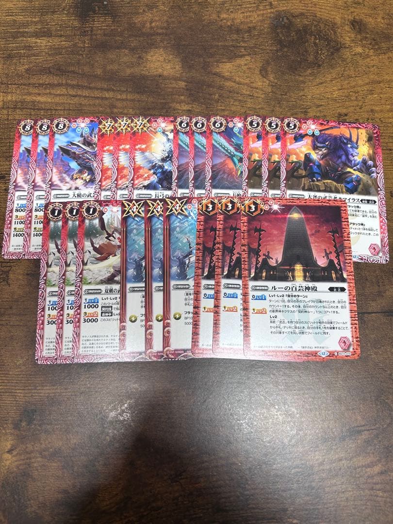 バトルスピリッツ　ルー　武迅　デッキ　パーツ付き