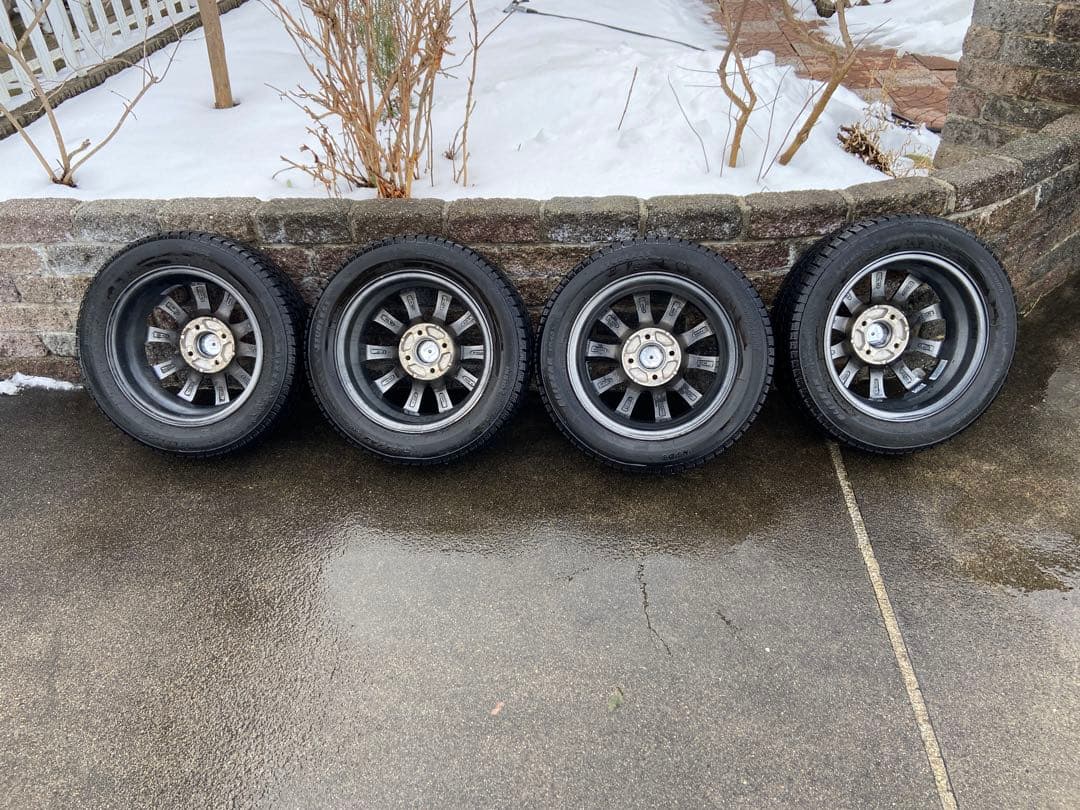 【送料込】ホイール付ブリザックVRX3♪155/65R14♪23年製♪２本その②